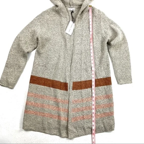 Emory Park Ailani Hooded Duster Cardigan Sweater - Picture 5 of 6